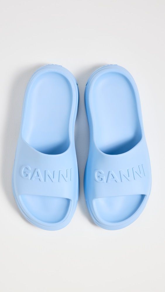 GANNI Lightweight Pool Slides | Shopbop | Shopbop