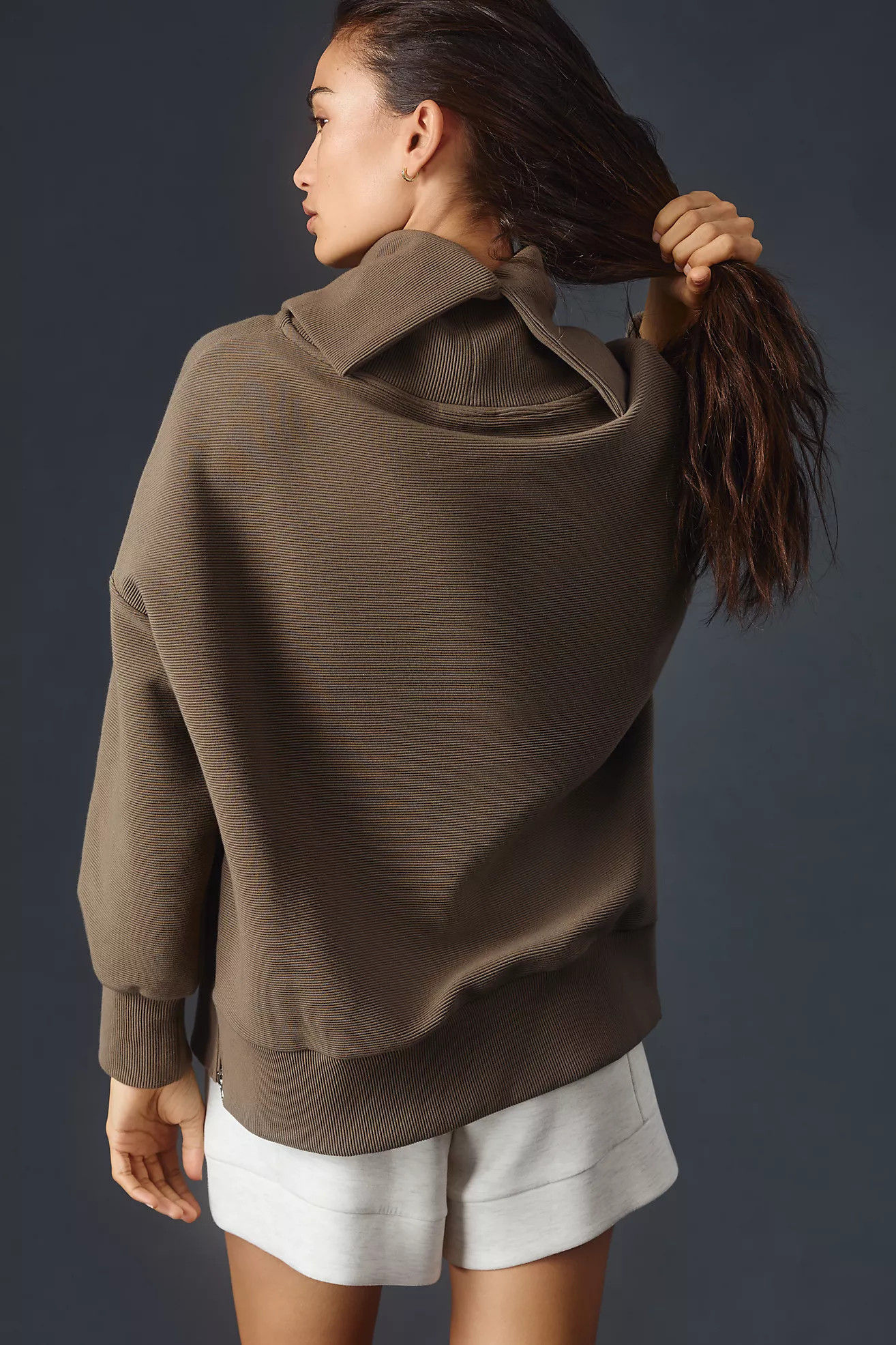 Varley Milton Turtleneck Sweatshirt | Anthropologie (US)