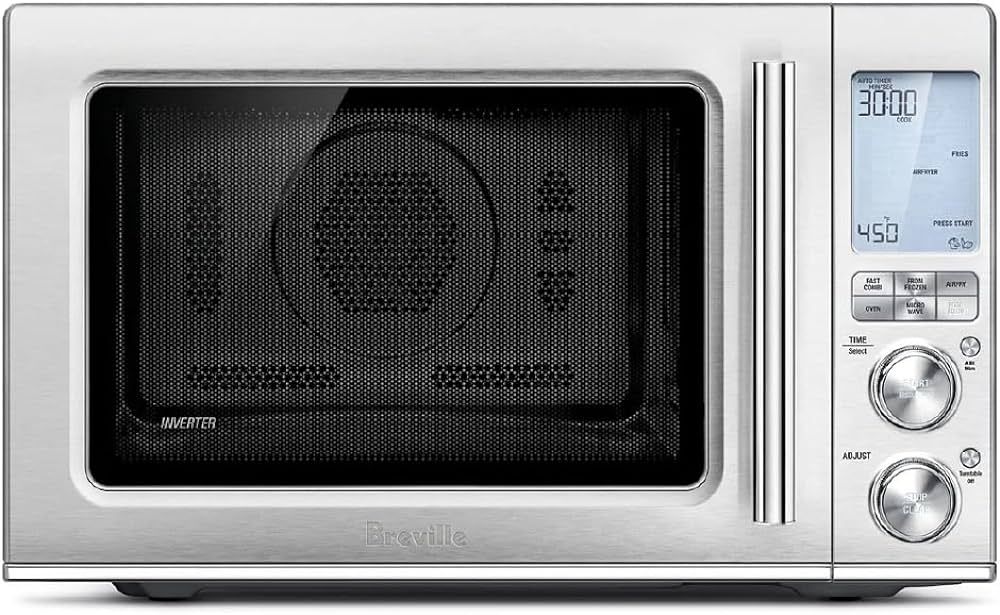 Breville Combi Wave 3-in-1 Microwave, Air Fryer, and Toaster Oven, Brushed Stainless Steel, BMO87... | Amazon (US)