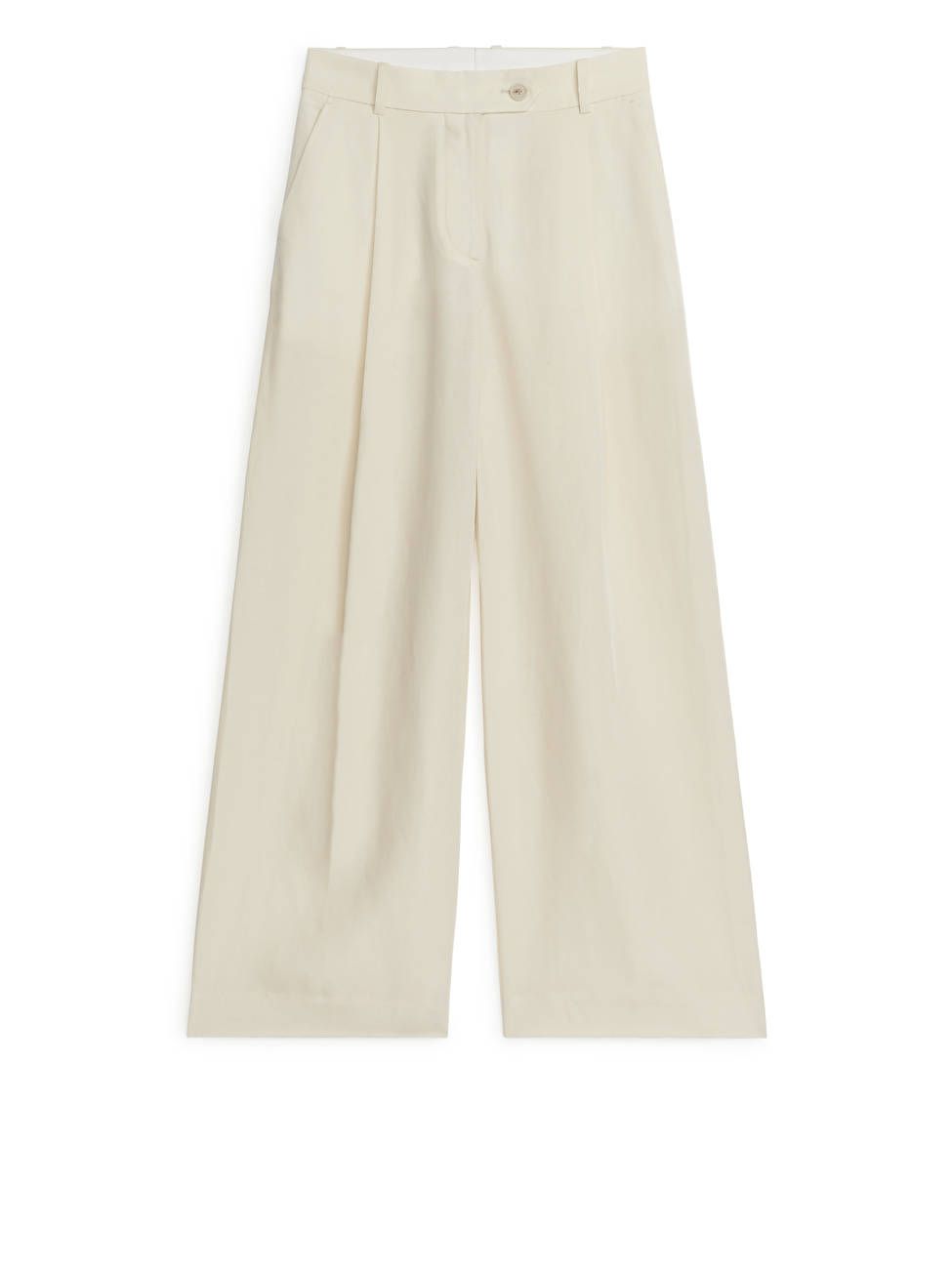 Wide Linen Trousers | ARKET