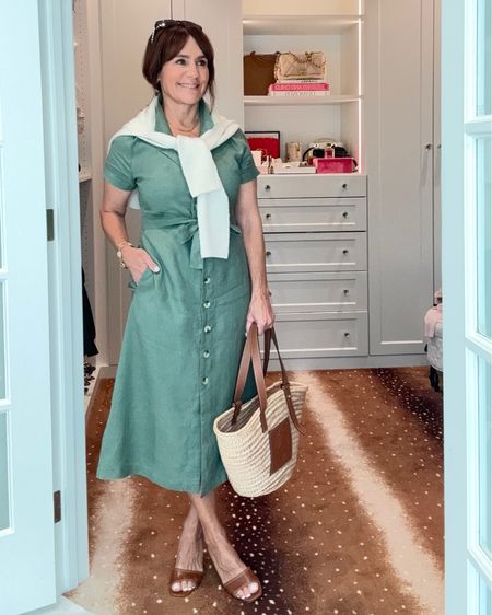 Linen dresses are trending and I love this shirt dress style from Quince! Would be great for a casual backyard BBQ, graduation, Europe travels and more! 
I took my usual XS

#LTKFindsUnder100 #LTKSeasonal #LTKStyleTip