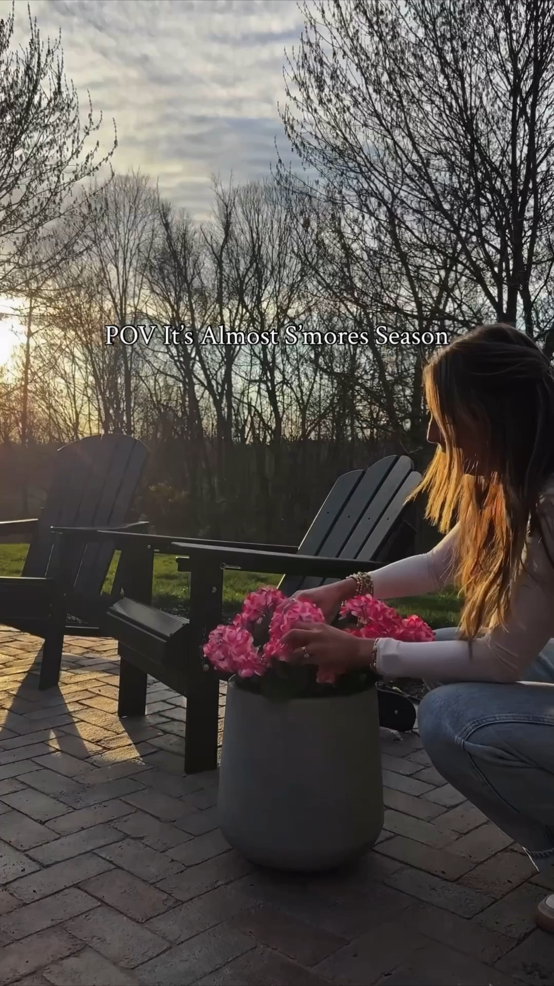 #ad It’s almost s’mores season 🤎🔥
The kind of nights where time slows down a little…barefoot kids, giggles, and one more marshmallow before bed. We refreshed our patio with @Wayfair but it’s really just the backdrop for what matters most— the laughter, the mess, the memories we’ll talk about for years!

You can find everything I shared here by commenting LOVE or heading to my @shop.ltk storefront! 

#wishyouwerehere #outdoor #wayfairpartner #wayfair 

#LTKKids #LTKSeasonal #LTKHome