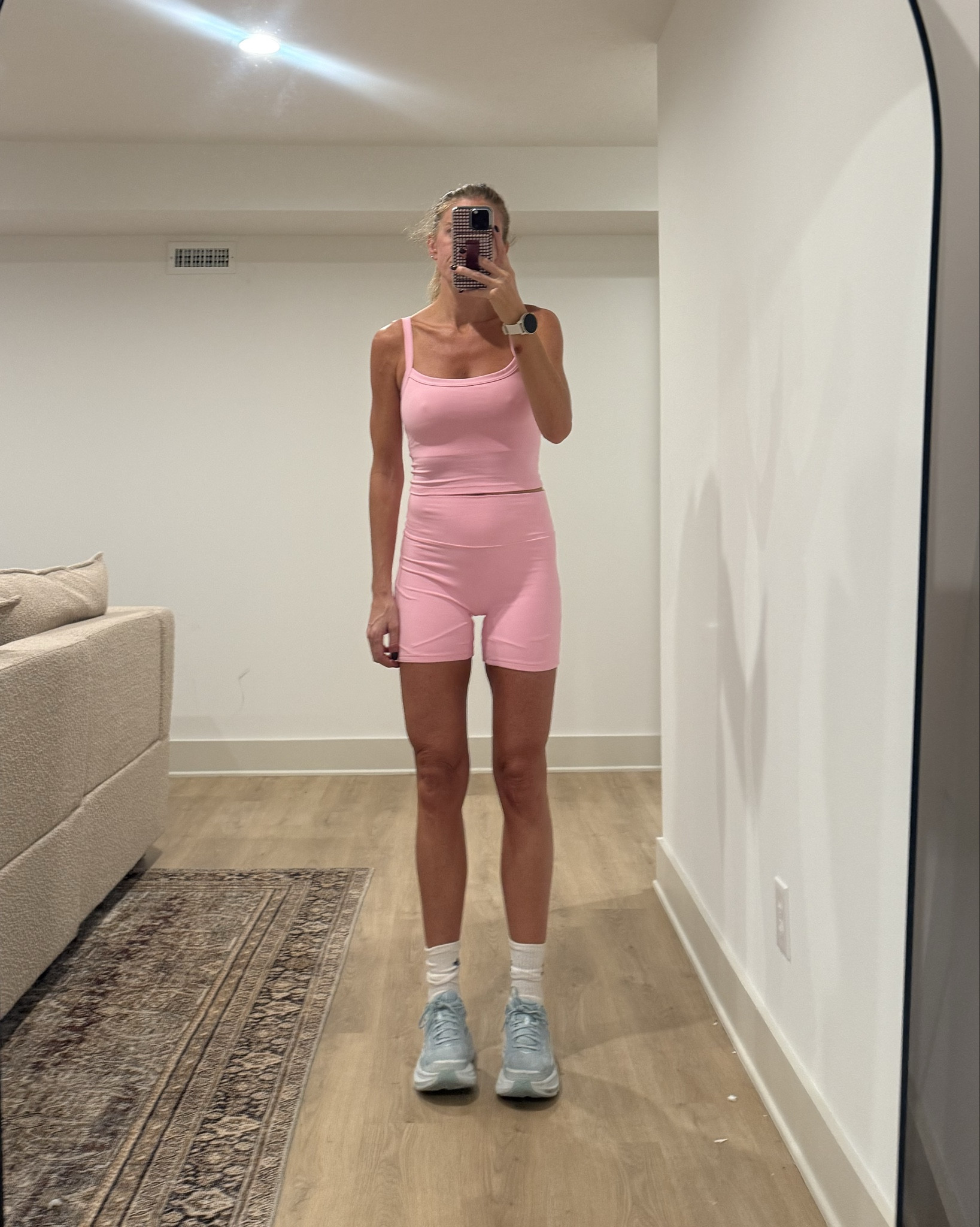 Pilates outfit I wore this morning that is bump friendly 
Size mediums in everything 



YPB, workout set, 

#LTKActive #LTKBump #LTKTall