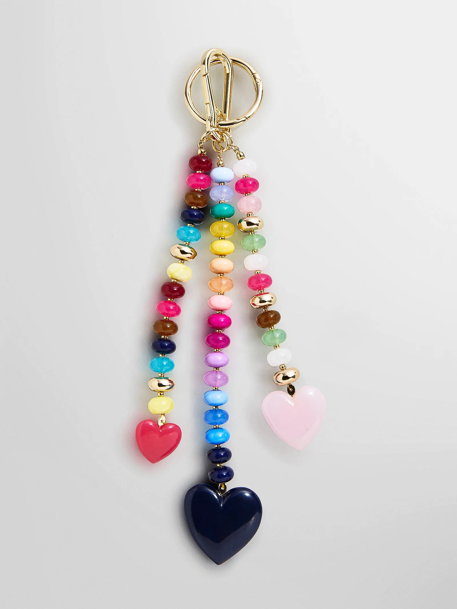 Love Always Heart Bag Charm - Multi | BaubleBar