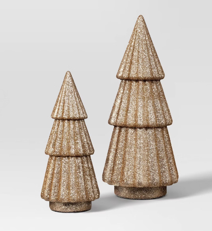 Christmas Decor - 9” and 6” glitter trees, on sale $5 

#christmasdecor
#tree #salefinds #budgetfriendly #under10 #under5 #glittertree

#LTKSaleAlert #LTKHome #LTKFindsUnder50 #LTKHoliday