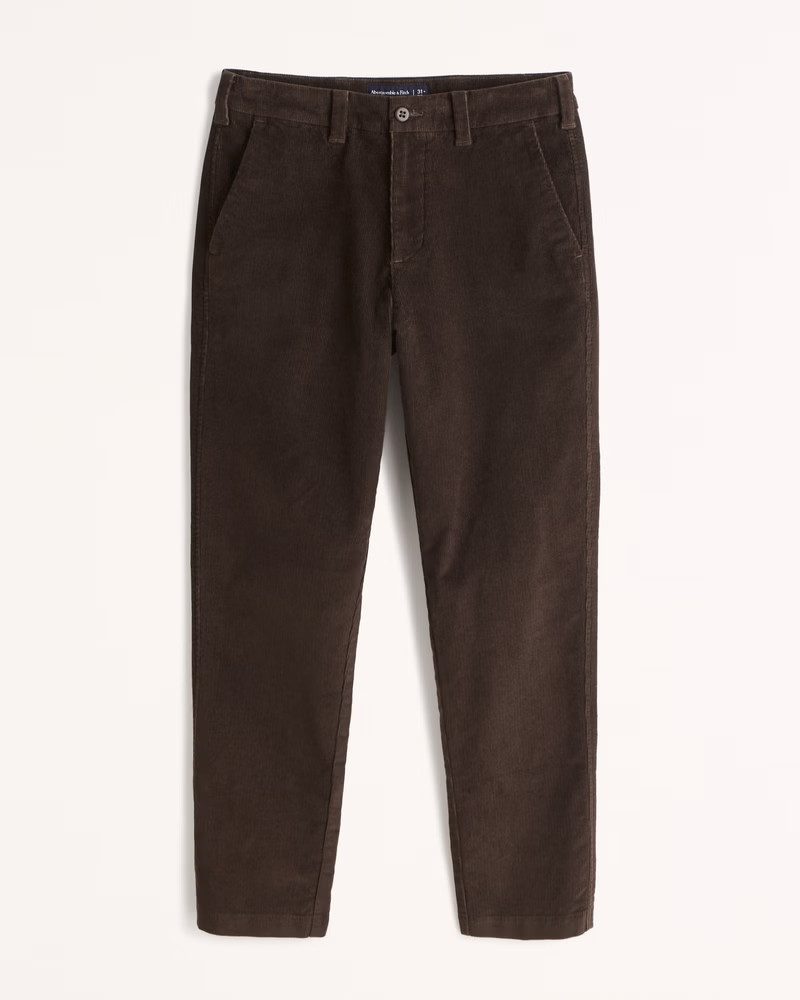 Men's Straight Corduroy Pant | Men's | Abercrombie.com | Abercrombie & Fitch (US)