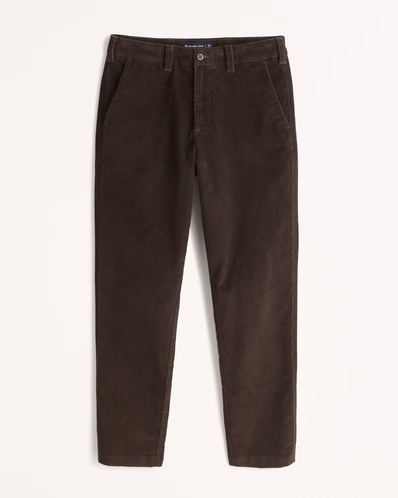Straight Corduroy Pant | Abercrombie & Fitch (UK)