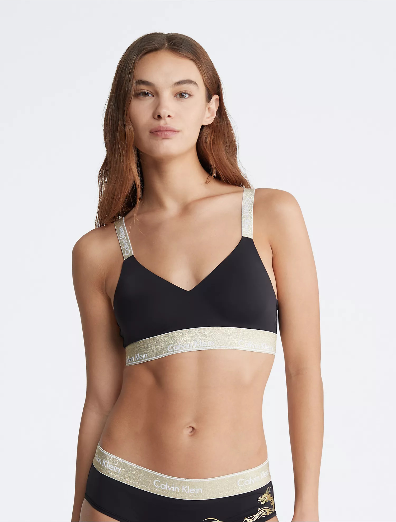 Modern Lunar New Year Lightly Lined Bralette | Calvin Klein | Calvin Klein (US)