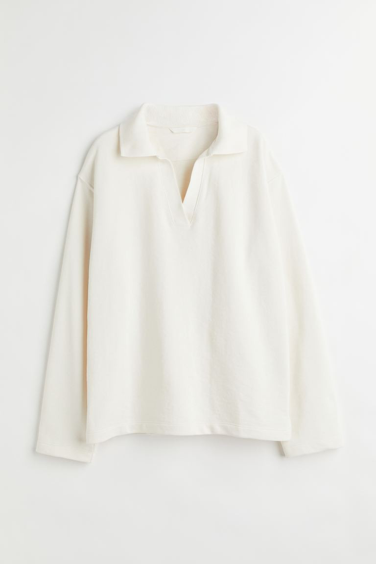 Collared Sweatshirt | H&M (US + CA)