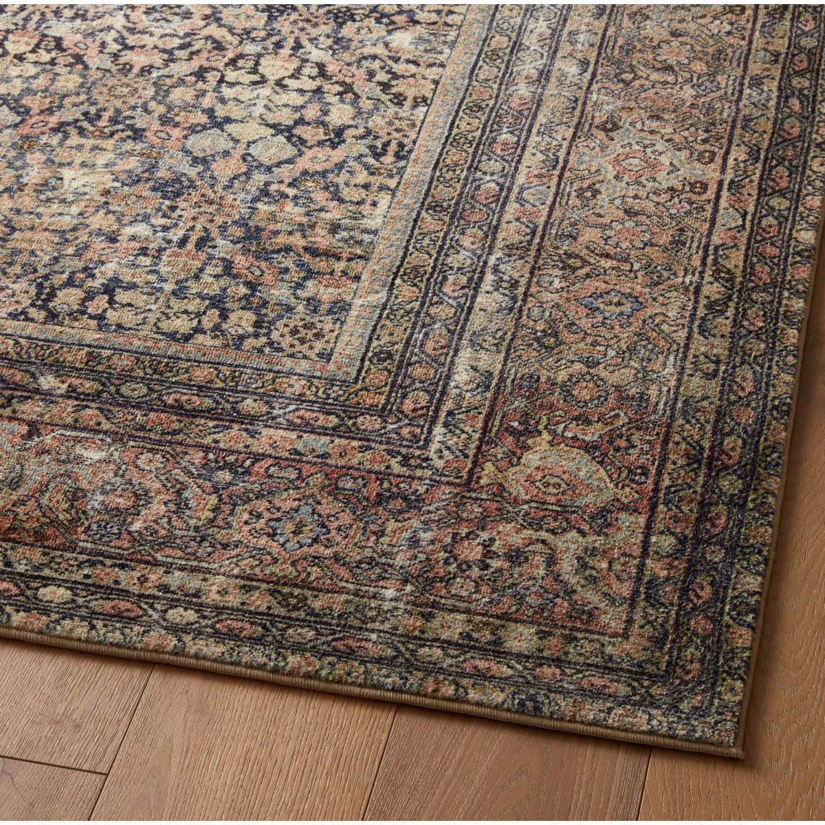 Amber Lewis x Loloi Morgan Denim / Multi Area Rug | Wayfair North America