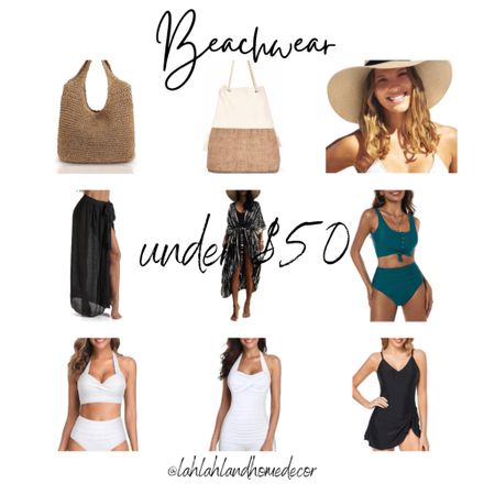 It’s vacation season! Checkout these beachwear looks all under $50! swimwear | beach 🏖 | bathing suit | 2-piece | 1-piece | beach bag | beach hat 

#LTKunder50 #LTKSeasonal #LTKGiftGuide