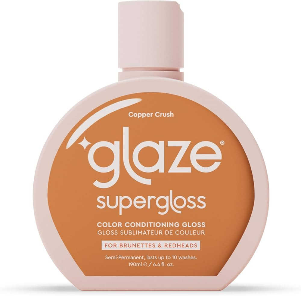 Glaze Supergloss Color Conditioning Gloss With Dispensing Pump – Hydrating Semi-Permanent Color... | Amazon (US)