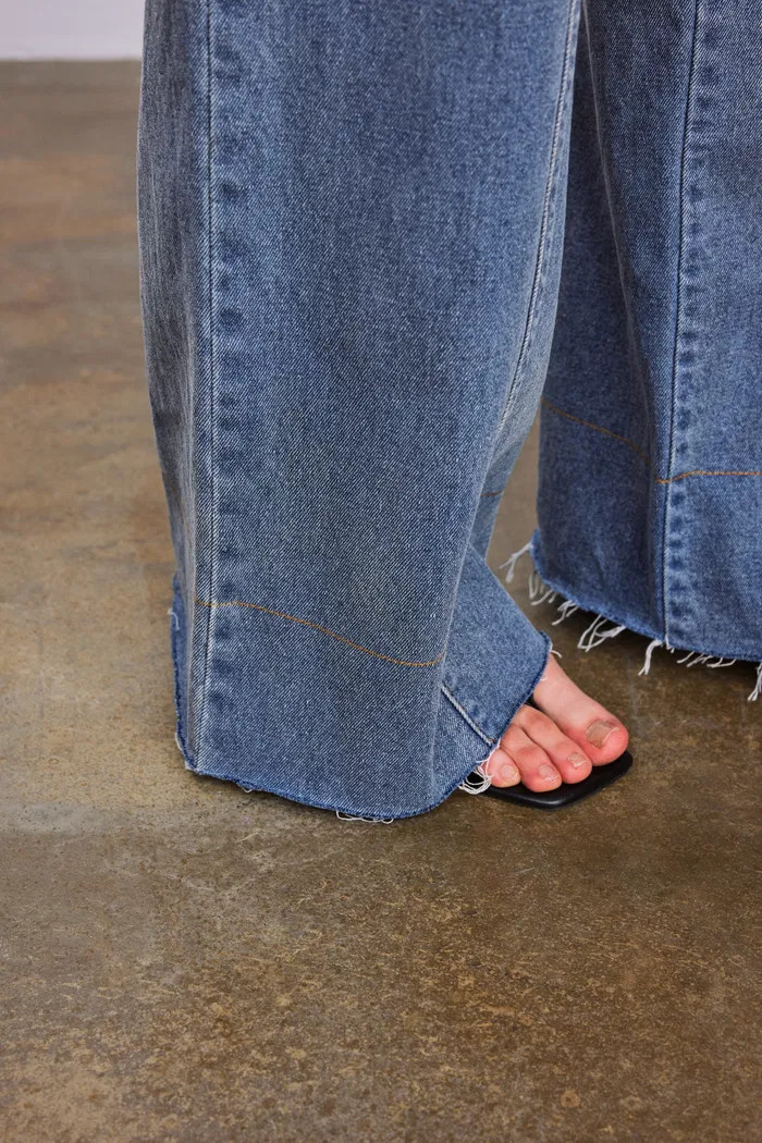 Marley Colored Pocket Jeans in Cotton Denim | Fabrique