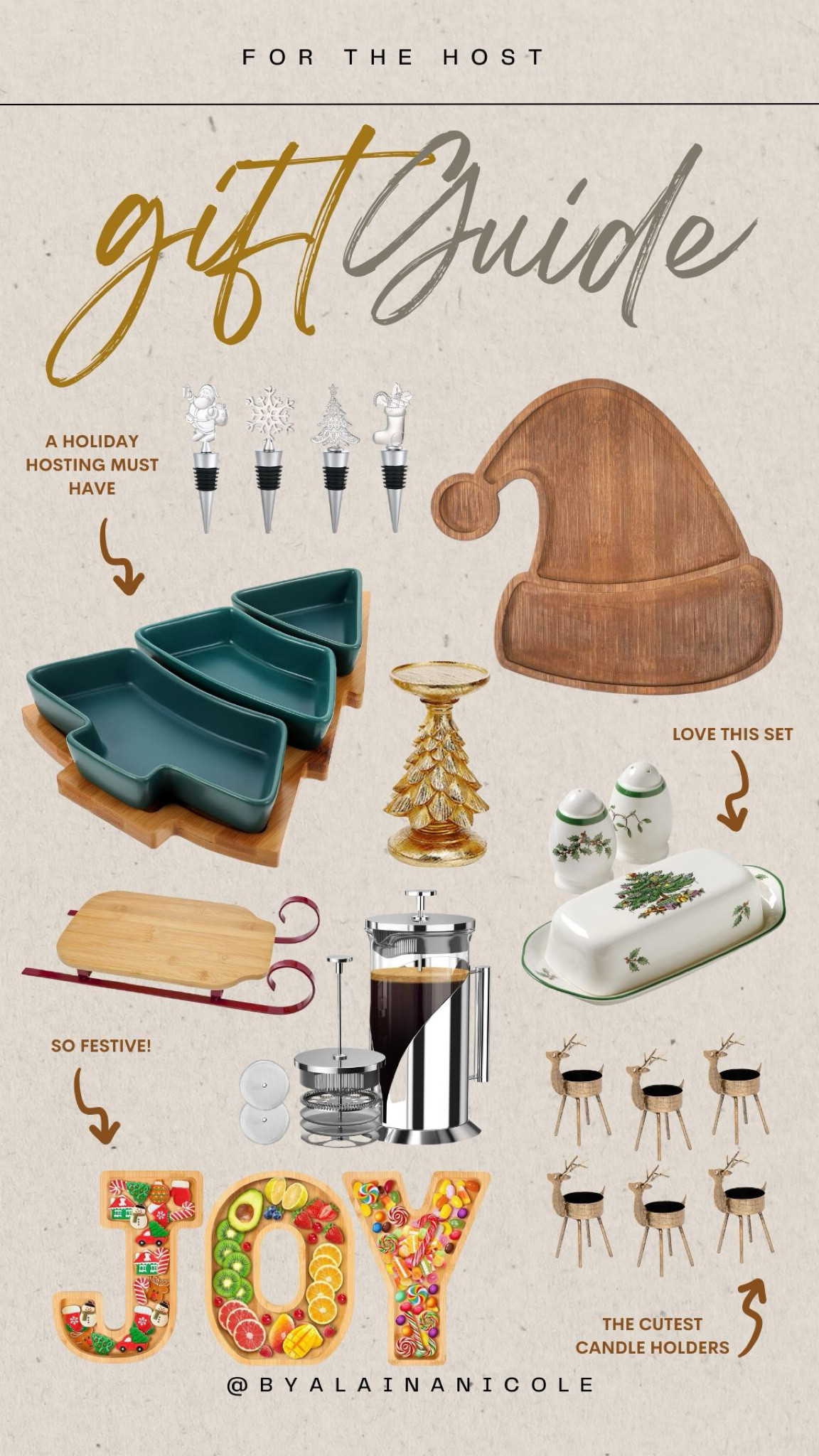 Gift guide, gifts for the host! All from Amazon! Amazon gift guide, gifts for her, gifts for him. 

#LTKHoliday #LTKGiftGuide #LTKHome