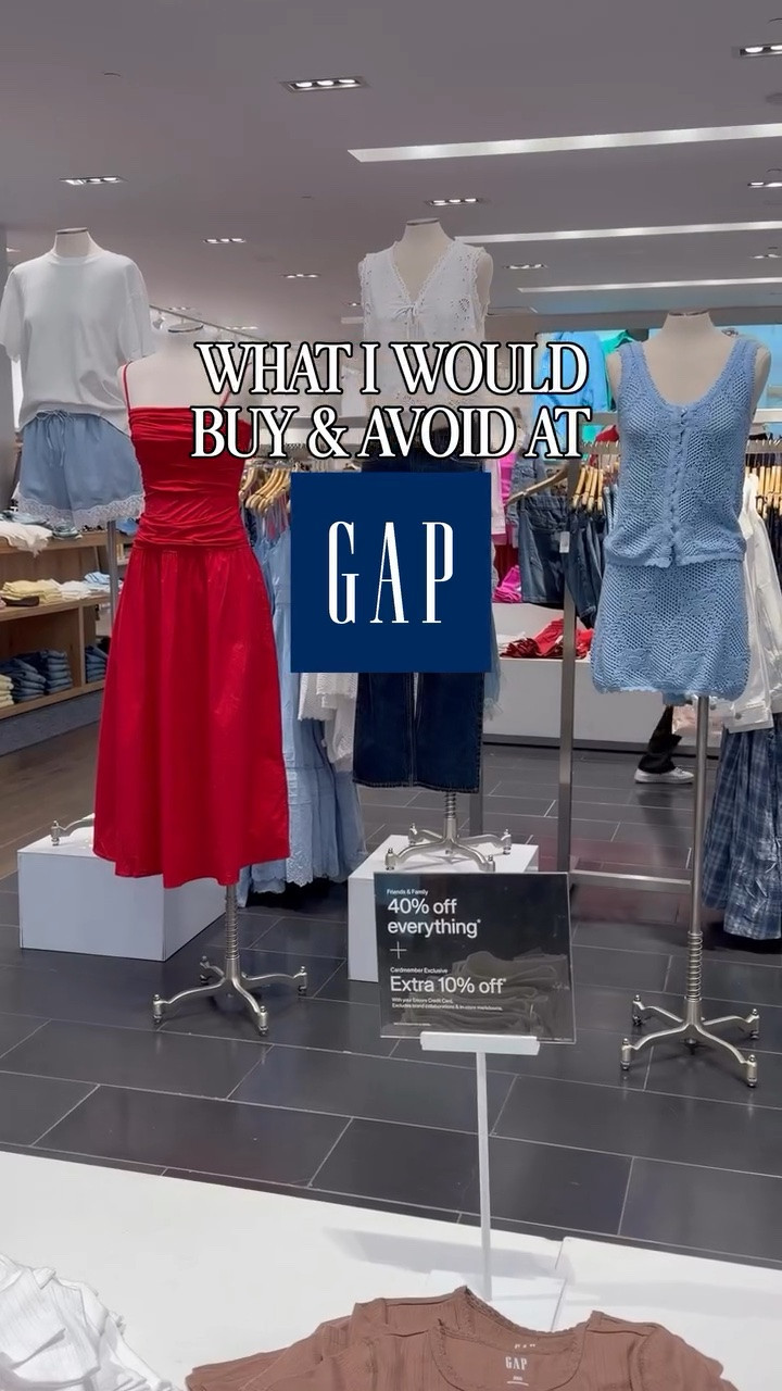 Last few hours to take 40% off your purchase at GAP! 

What I would buy & avoid at gap during their friends & family sale!

Summer outfits, casual chic wardrobe, mom outfits, easy casual outfits

#LTKSaleAlert