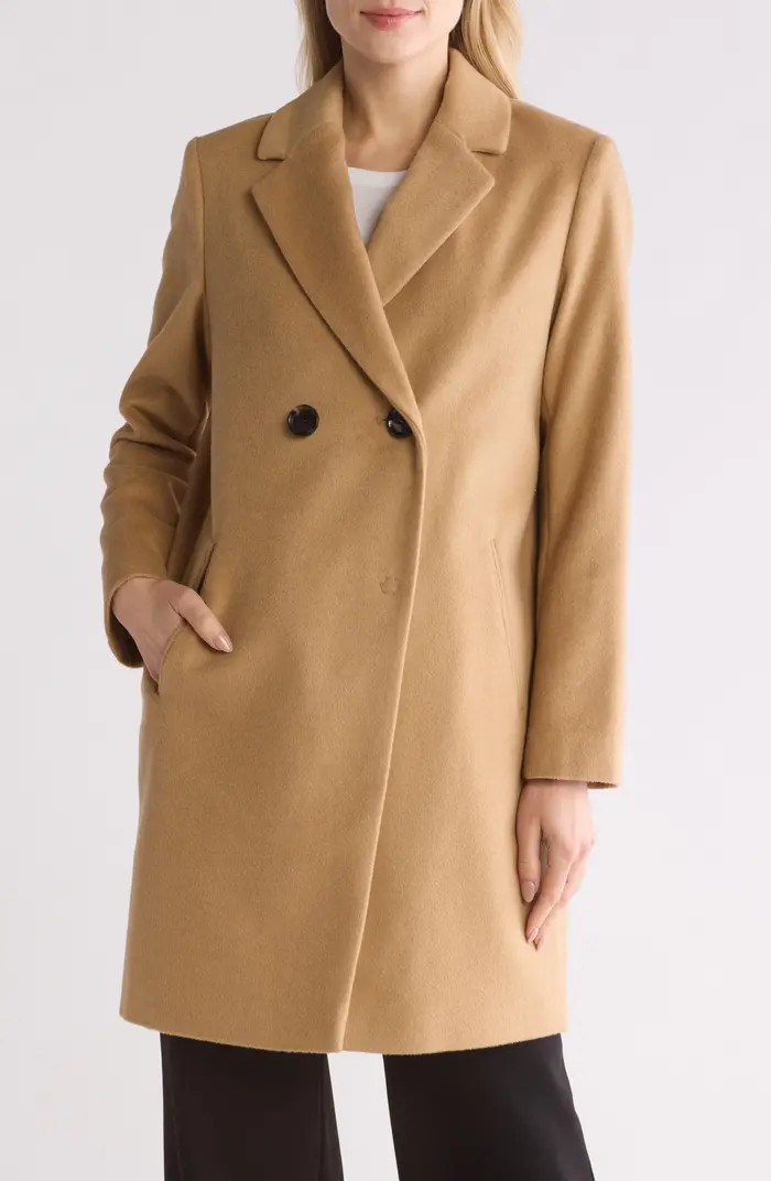 Double Breasted Cutaway Trench Coat | Nordstrom Rack