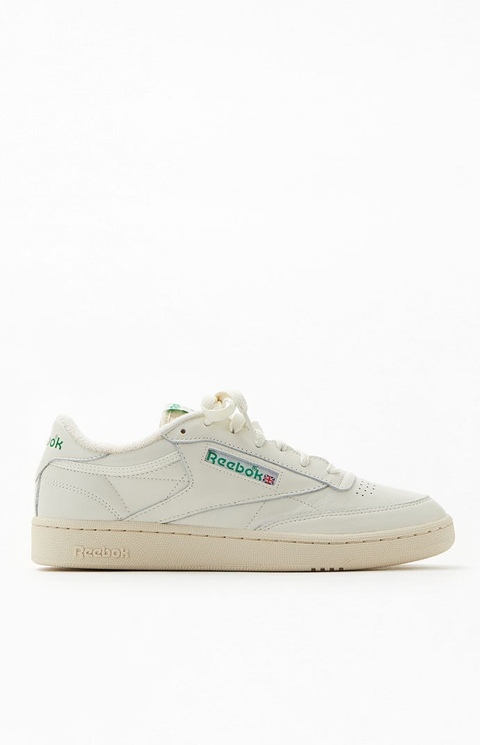 Reebok Off White Club C 85 Vintage Shoes - Size 10.5 | PacSun