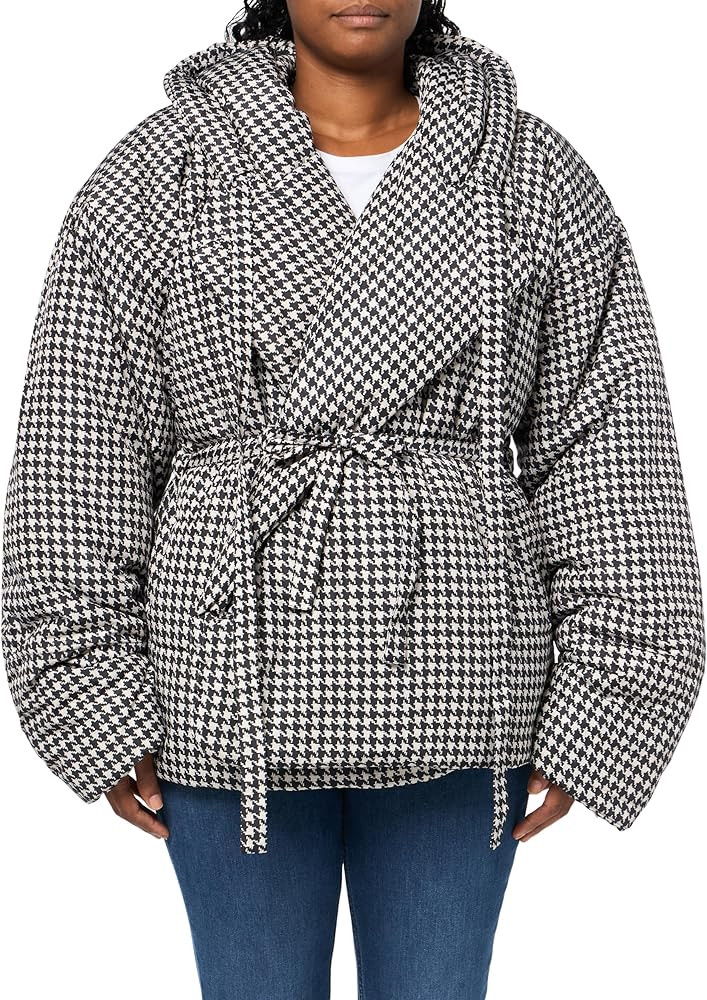 Norma Kamali Women's Hooded Sleeping Bag Coat Short | Amazon (US)