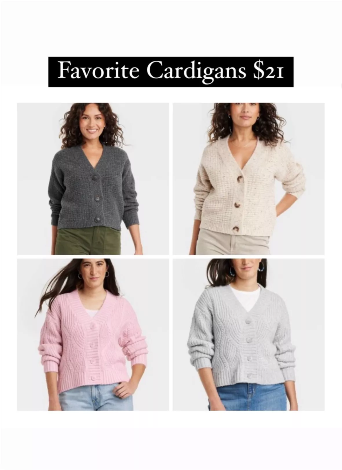 Women's Cashmere-Like Cardigan - … curated on LTK