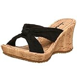 UNIONBAY Women's Roma Wedge,Black,10 M | Amazon (US)