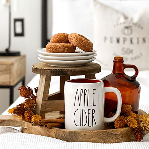 Mini Wood Stool Riser | Antique Farm House