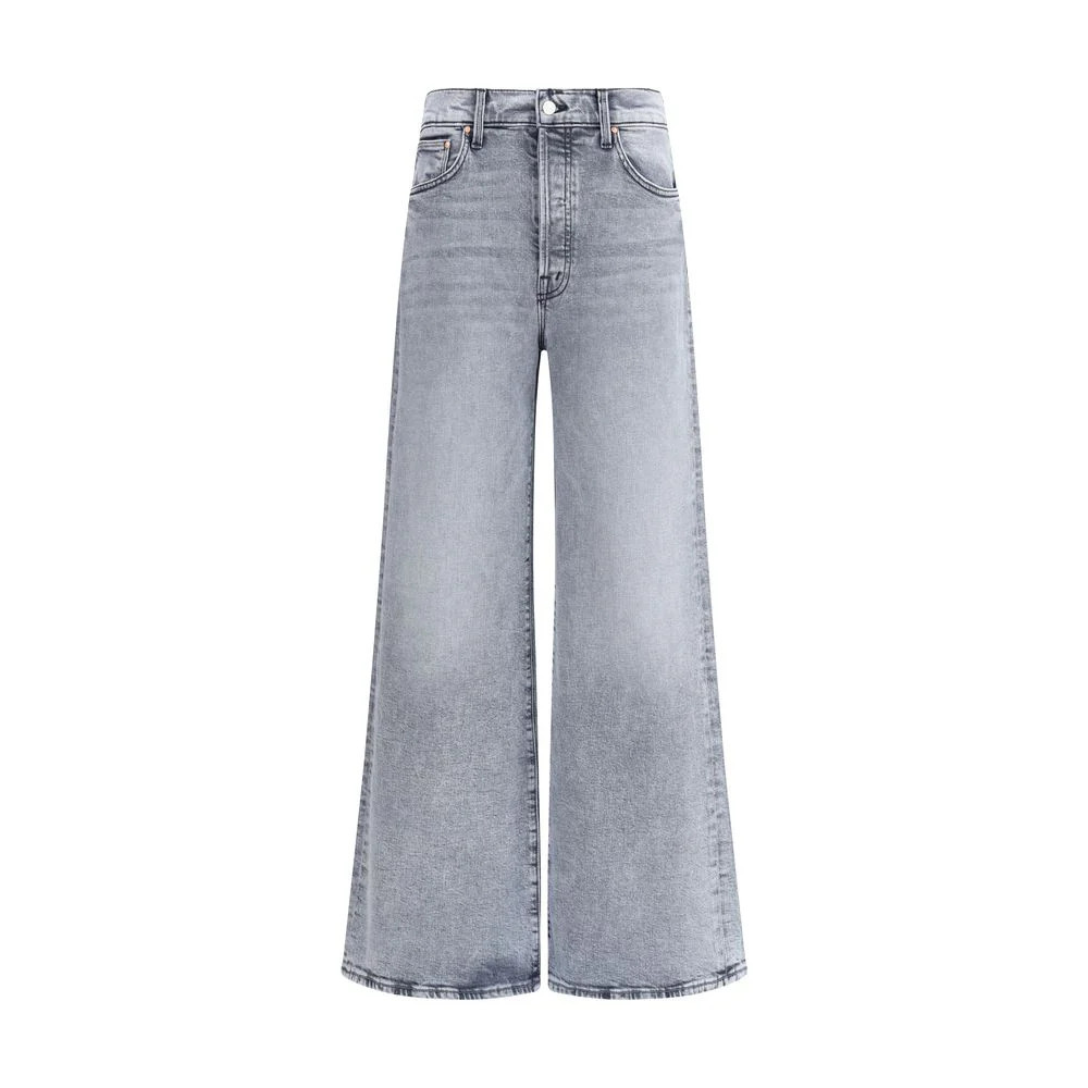 Mother blue Wide leg Women's Jeans | Shop Simon