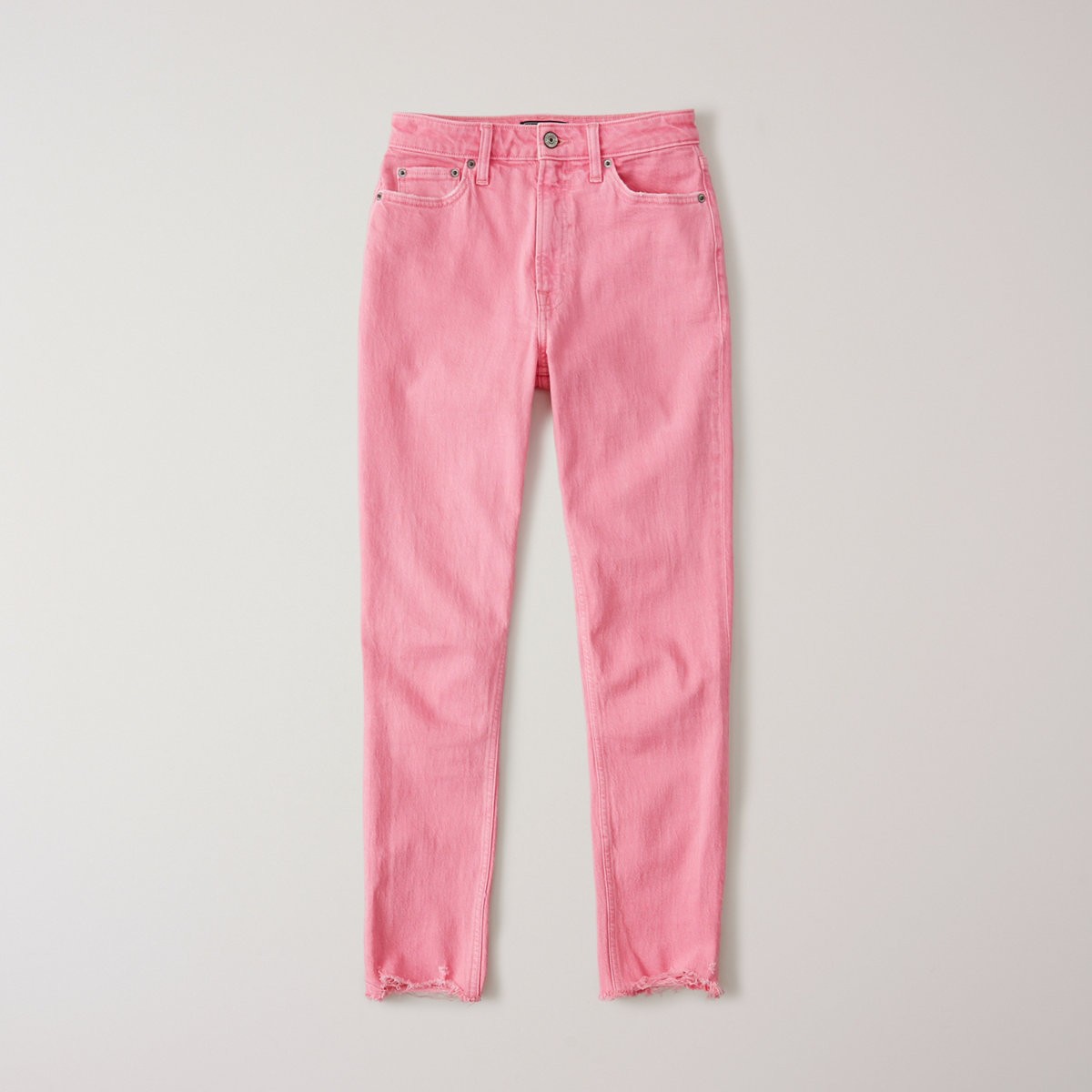 High Rise Slim Jeans | Abercrombie & Fitch US & UK