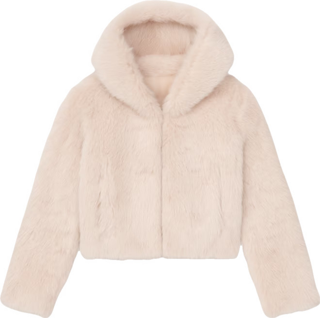 Women's Faux Fur Long Sleeve Jacket | Macy's