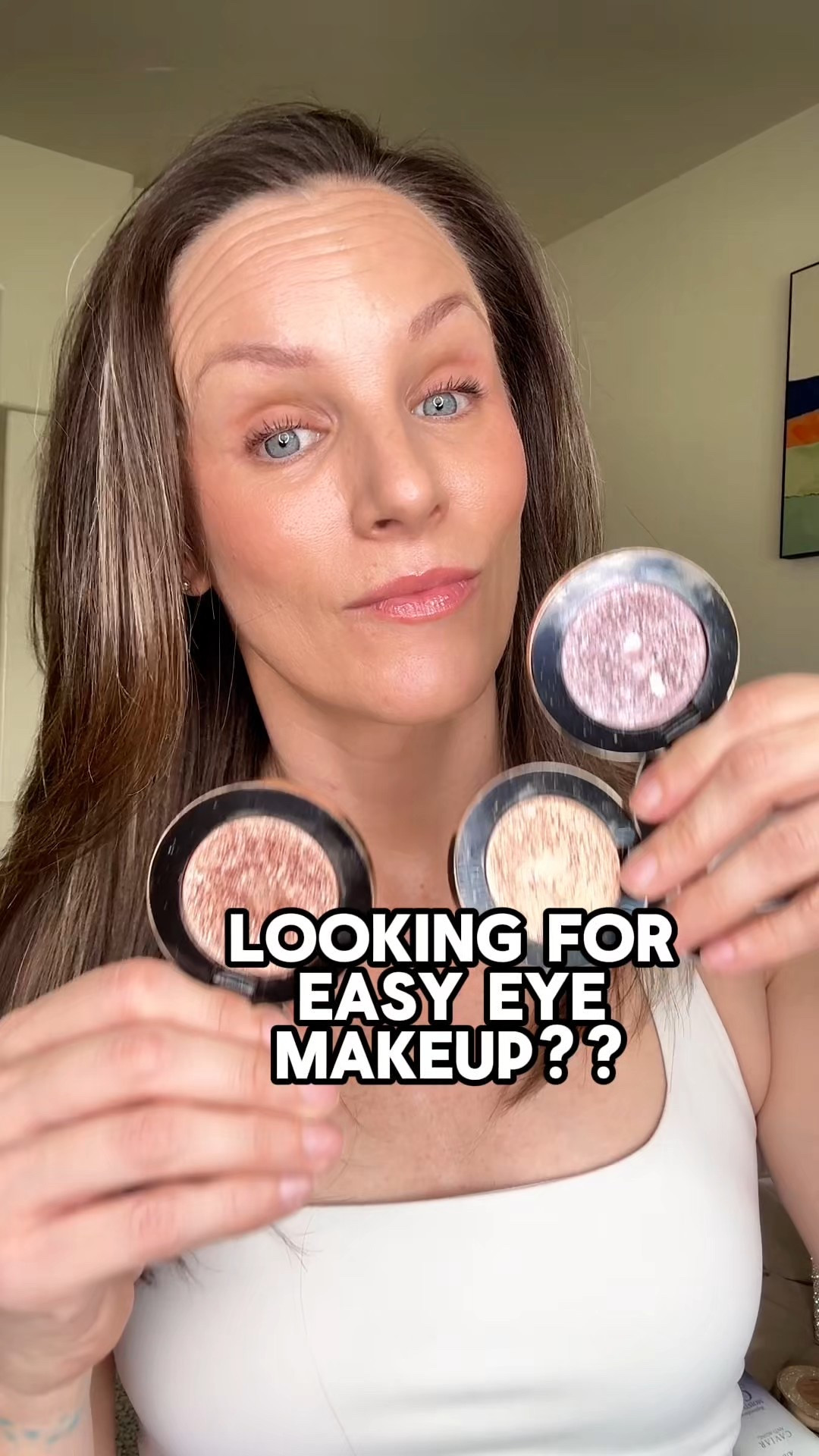 This Make Beauty multichrome in Glaze is unreal — a pearlescent pink-champagne shade that melts onto the lid with zero creasing. It looks expensive and feels even better. Soft shimmer or high-shine foil in one swipe.

#makebeauty #makebeautyeyeshadow #metalliceyeyeshadow #multichromatic #beautyover40  

#LTKOver40 #LTKBeauty