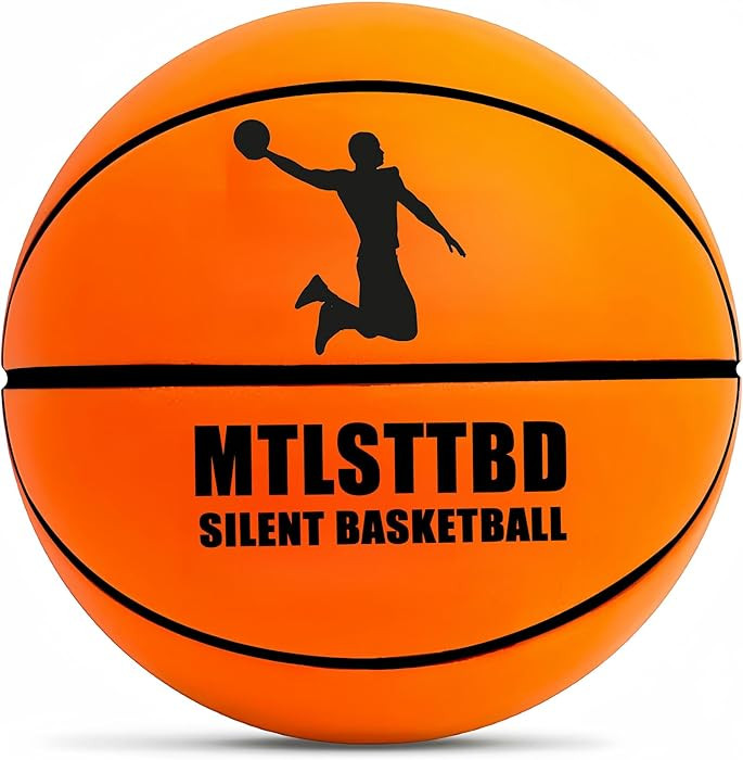 Silent Basketball-Size 7 (29.5") Upgrade Dribble Dream Silent Basketball, Grooved Airless Foam Te... | Amazon (US)