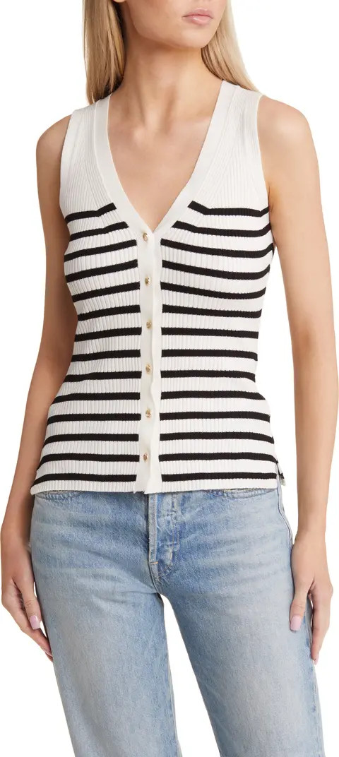 Button-Up Sweater Tank | Nordstrom