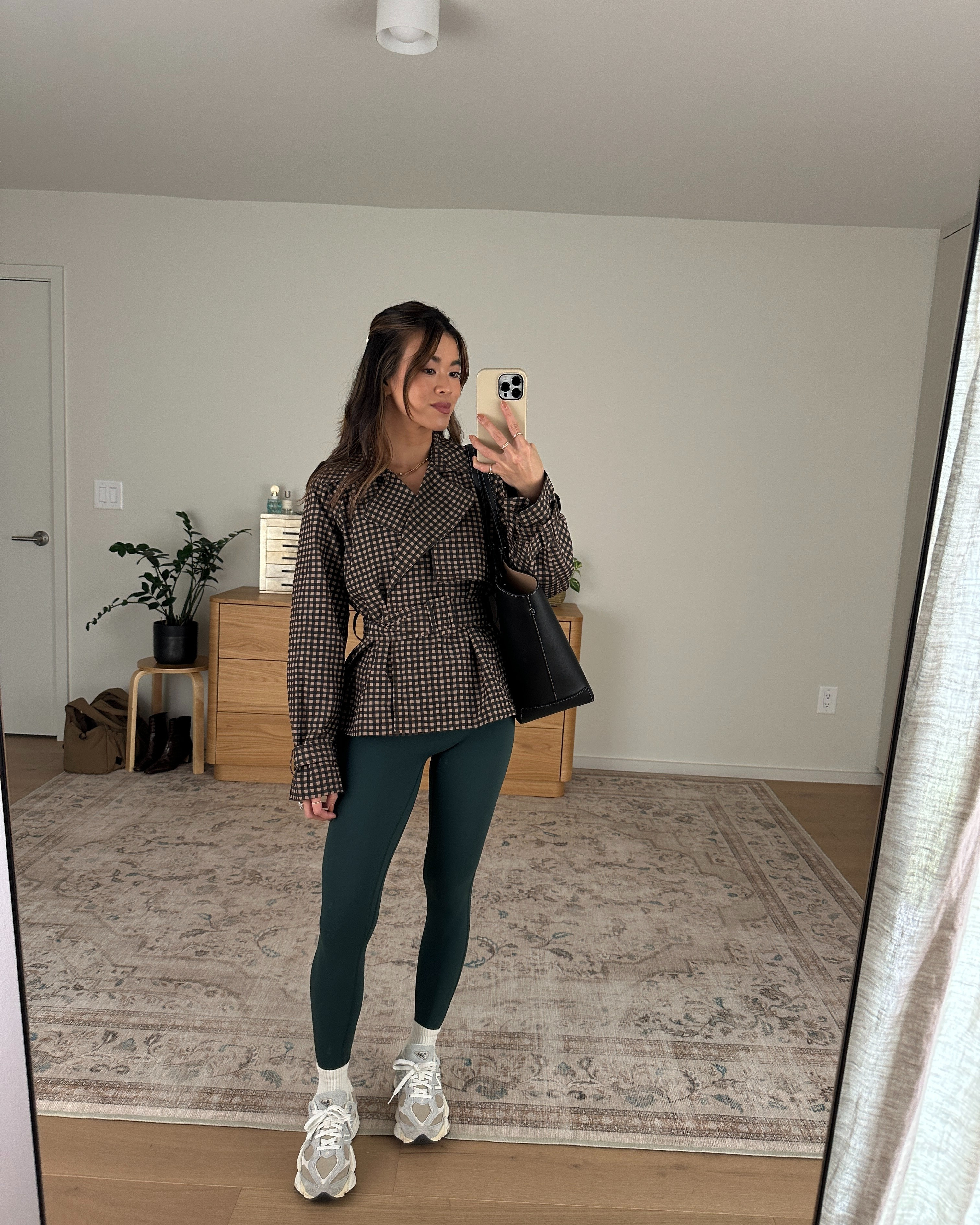 I love these green leggings from @abercrombie.
Use the stackable Abercrombie discount code AFCHLOE for an extra 15% off🤎

Sizing info:
-Abercrombie YPB studioFLEX Double-Layered Tank (Size XS in Dark Spruce Check)
-Abercrombie YPB studioFLEX 7/8-Length Legging (Size XS Regular in Dark Spruce Check)
-Abercrombie Short Belted Trench Coat
(Size XS in Carmel)

Fall Abercrombie new arrivals, Abercrombie sets, Abercrombie petite leggings, Abercrombie petite workout sets, Abercrombie fall athleisure, Abercrombie petite leggings, Petite style, petite fashion, mom outfit, mom style, petite pants, petite outfit ideas, petite outfits, best pants for petite, petite workout set, vacation outfits, fall outfits, fall style, fall trends, fall looks fall outfit ideas, Abercrombie try on, cropped trench coat, fall jacket, fall coat

**Use code AFCHLOE to get an additional 15% off almost everything in stores and online at checkout from September 10, 2026 to September 14, 2026 in US/CA. Exclusions apply. See details online.

#LTKootd #LTKSeasonal #LTKPetite
