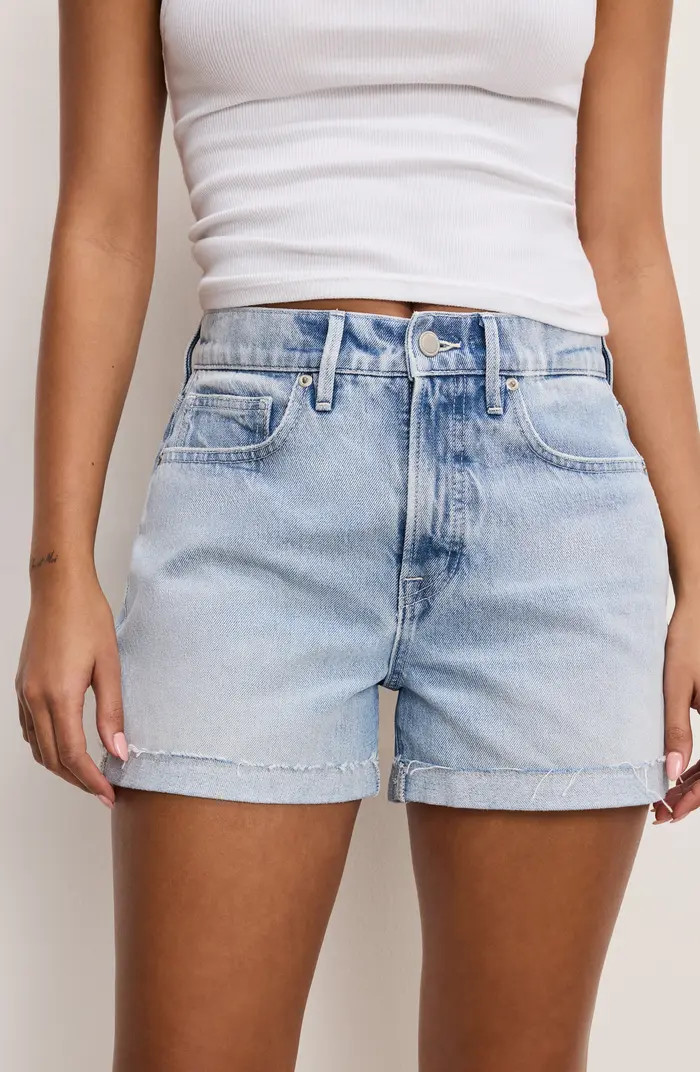 Good American Good '90s Denim Shorts | Nordstrom | Nordstrom
