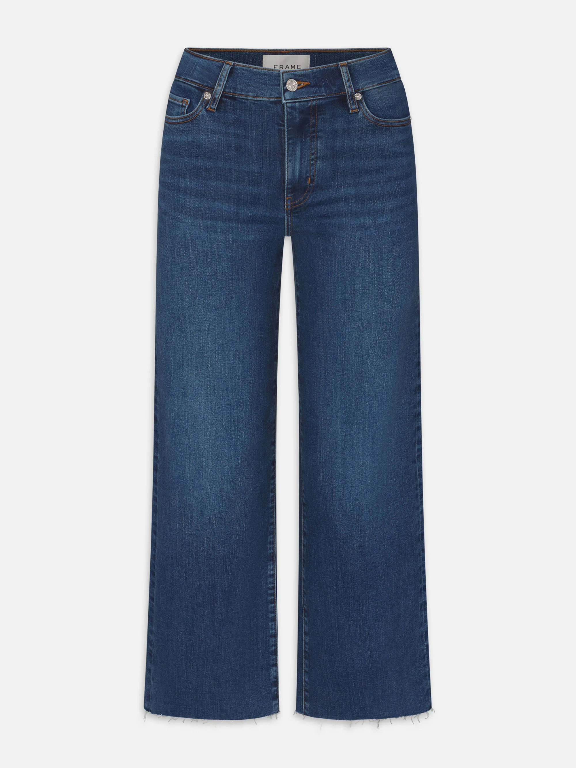 Le Slim Palazzo Crop -- Elixir Raw After | Frame Denim