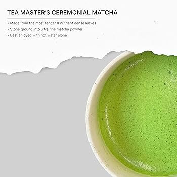 FKRO Organic Tea Master's Ceremonial Grade Japanese Matcha Green Tea Powder. 1st Harvest, Single ... | Amazon (US)