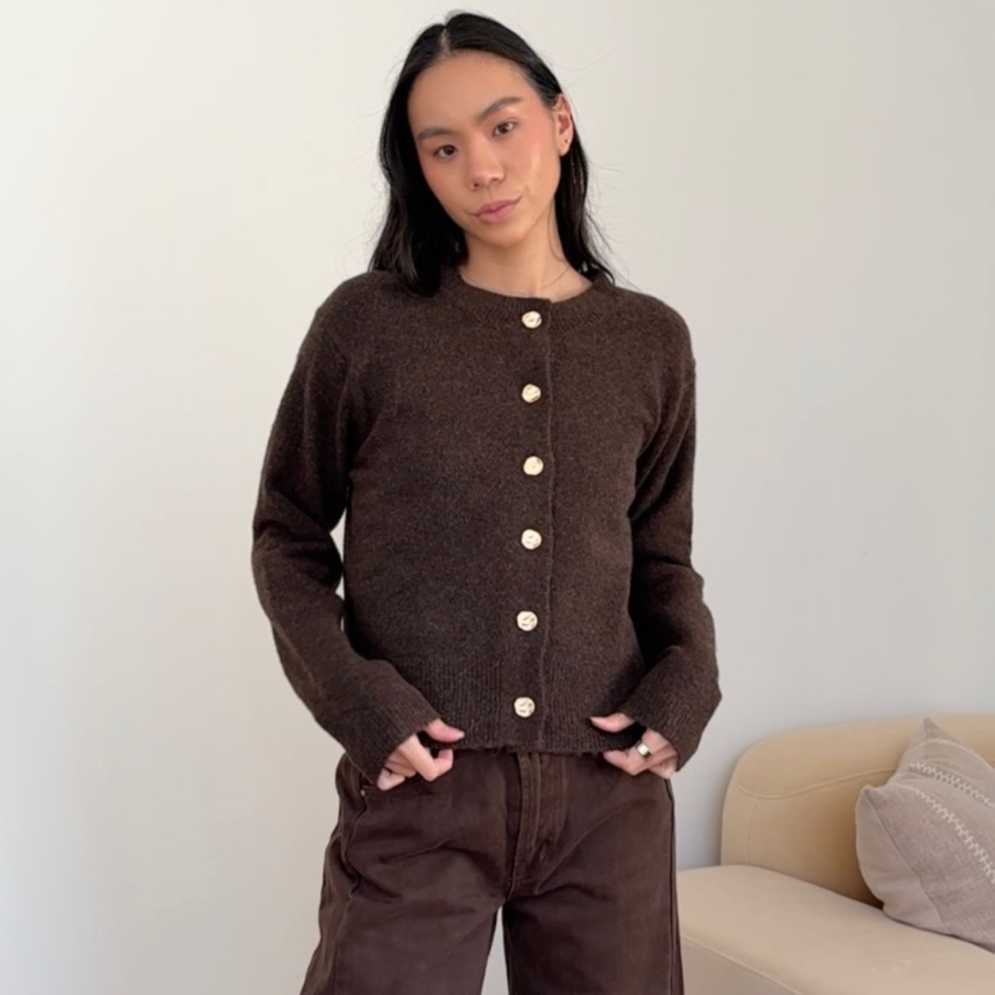 current favourite cardigan for winter & in the cutest chocolate brown colour too! 🤎 super soft & cosy + it doesn’t shed either!

#LTKaustralia #LTKwinter #LTKmodest