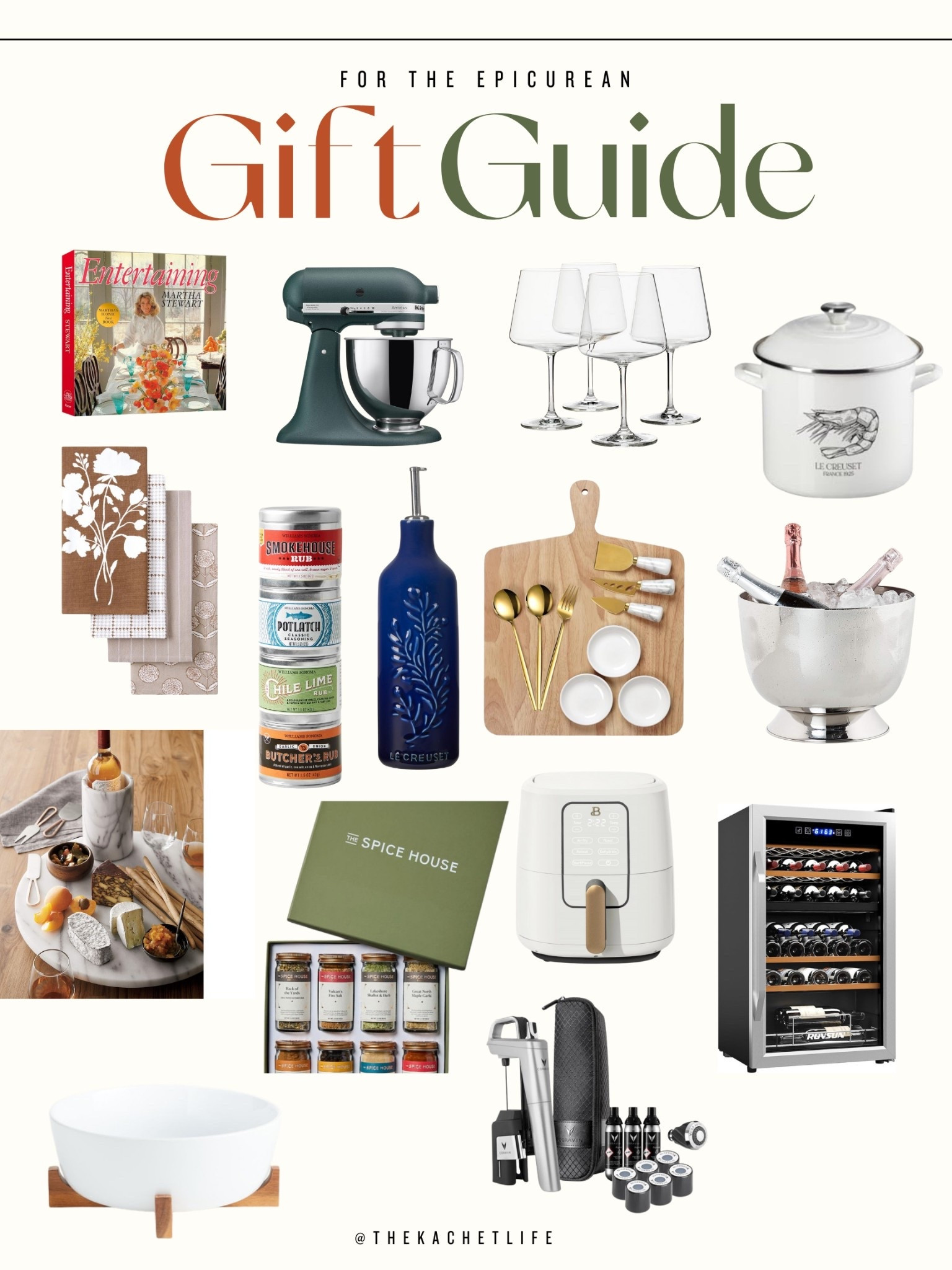 For the foodie, the home chef, or the friend who always hosts. Elevated kitchen + entertaining picks.



#LTKHoliday #LTKGiftGuide #LTKCyberWeek