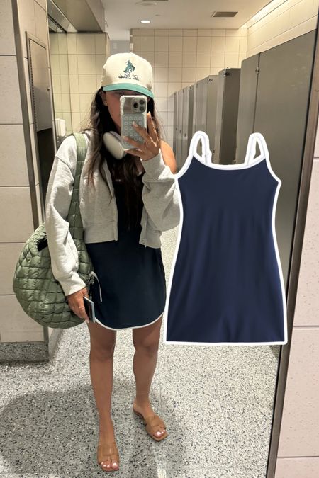 Dress: small

Love this tennis dress! Simple but cute with the white outline
