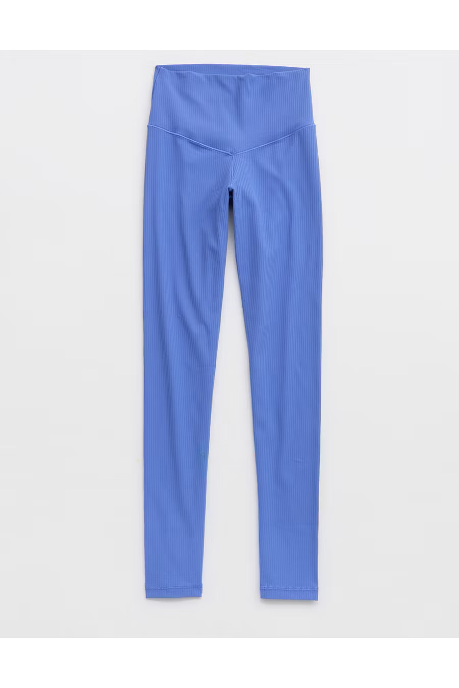 OFFLINE By Aerie Real Me XTRA High Waisted Ribbed Legging Women's Ice Blue XL | Aerie