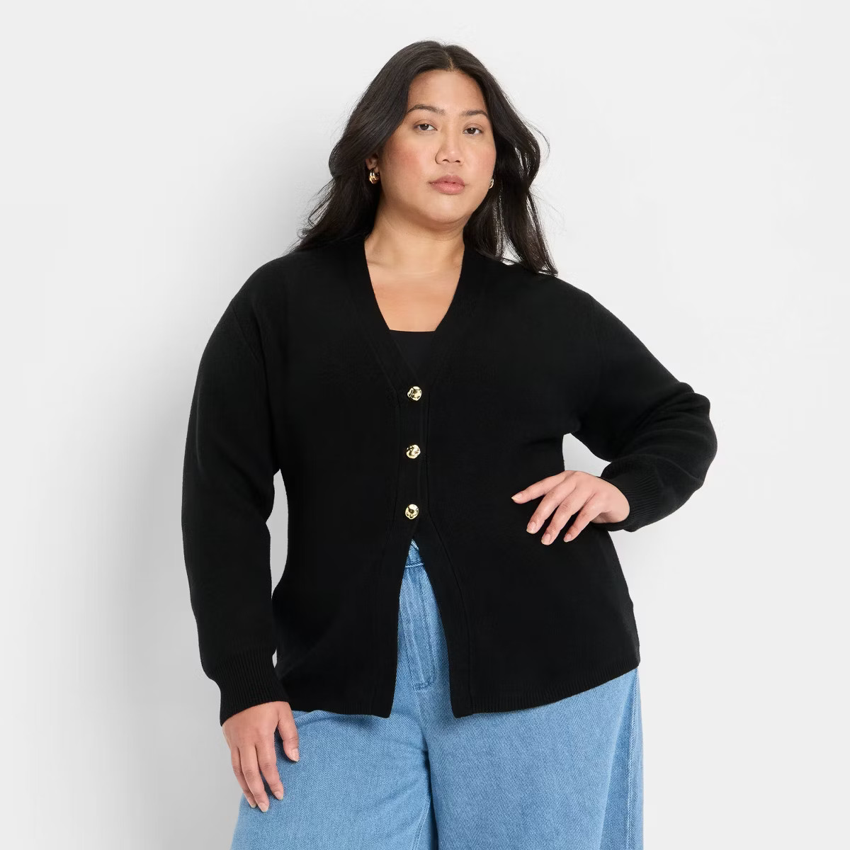 Women's Nipped Waist Cardigan - Future Collective | Target
