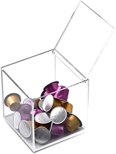 Coffee Pod Holder for Nespresso Capsules Vertuoline Tea Bag Organizer Clear Acrylic Dispenser | Amazon (US)