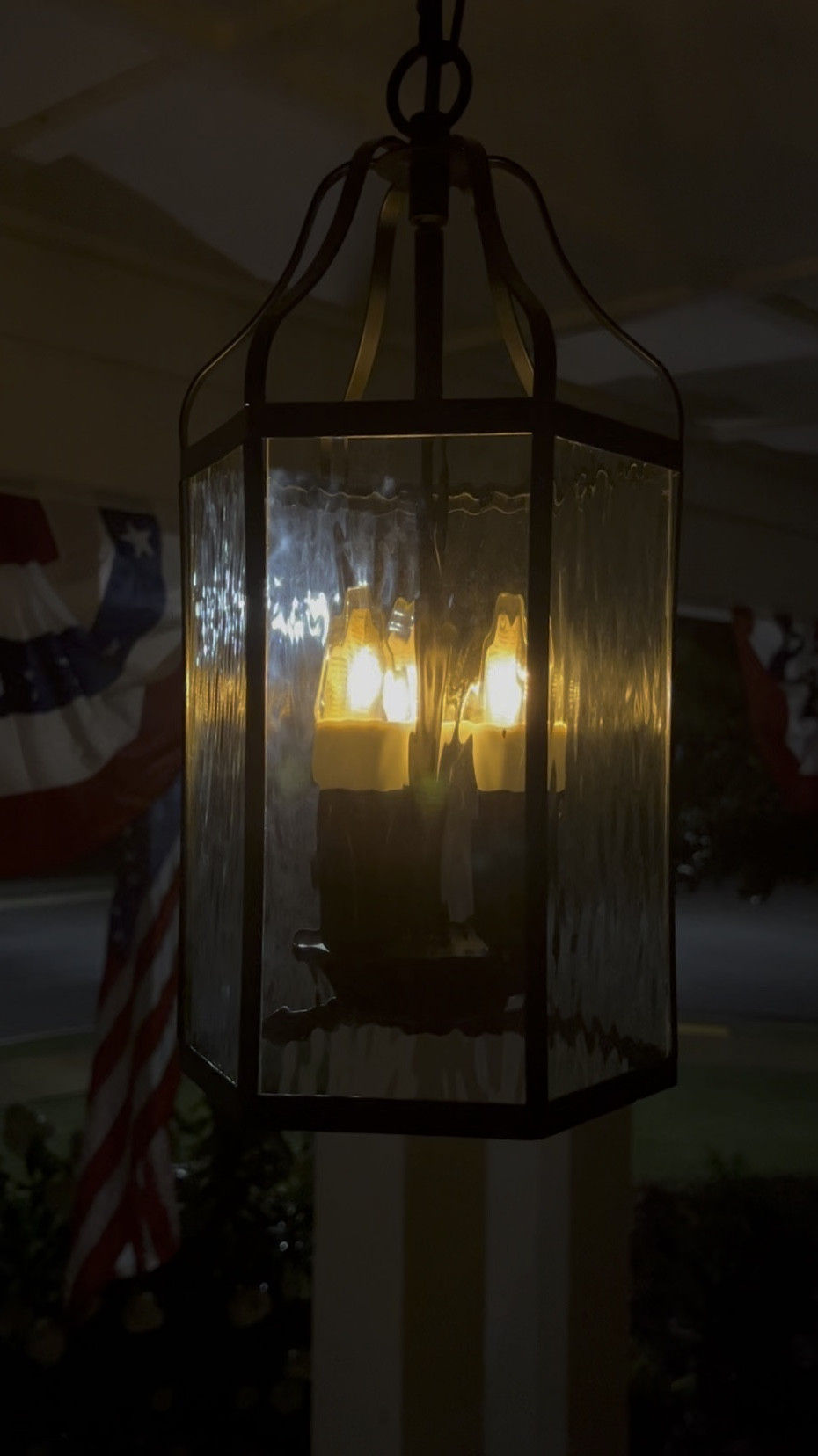 Southern front porch MUSTS!

Living in a new-construction home, we are constantly looking for ways to add our style and character. We live in a smart home community and gas is a no-go, but I adore the look of gas lanterns on the front porch!! These led bulbs fit normal candelabra fixtures and look incredible up close and even better from the sidewalk! They should last decades and cost nearly nothing to leave running!

I am loving how our front porch feels having these flickering led bulbs paired with patriotic bunting for the fourth! 

#LTKVideo #LTKFindsUnder50 #LTKHome