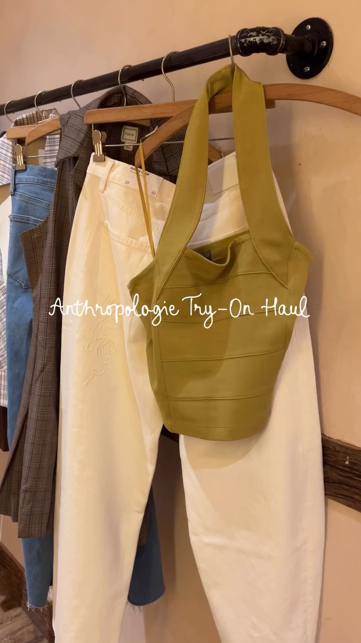 // @anthropologie pre fall try-on haul 🍂☀️ will link these and more on my LTK and ShopMy //