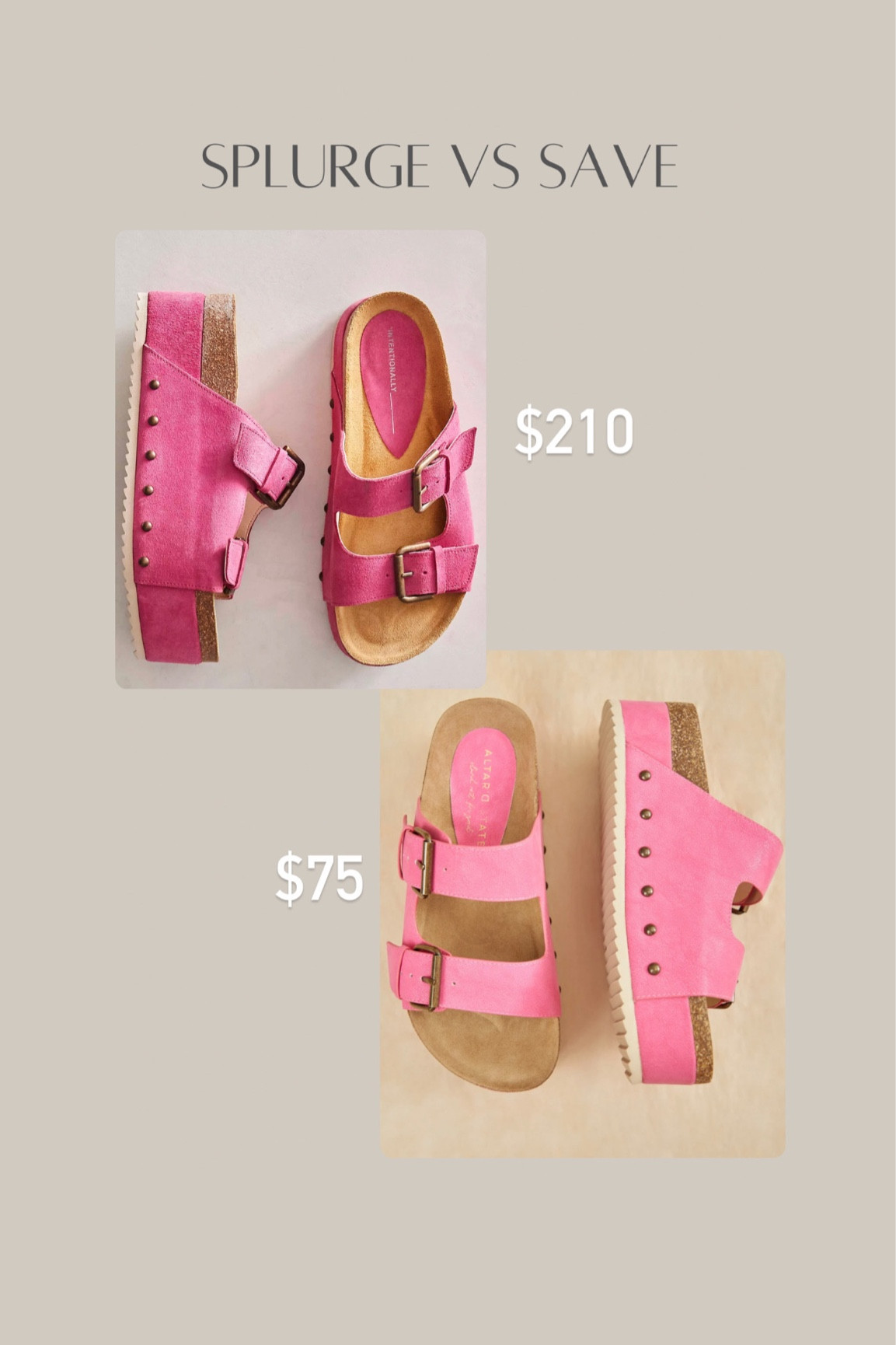 Platform sandals — splurge or save!! 

Free people dupe 
Look for less!

#LTKshoecrush #LTKstyletip #LTKSeasonal