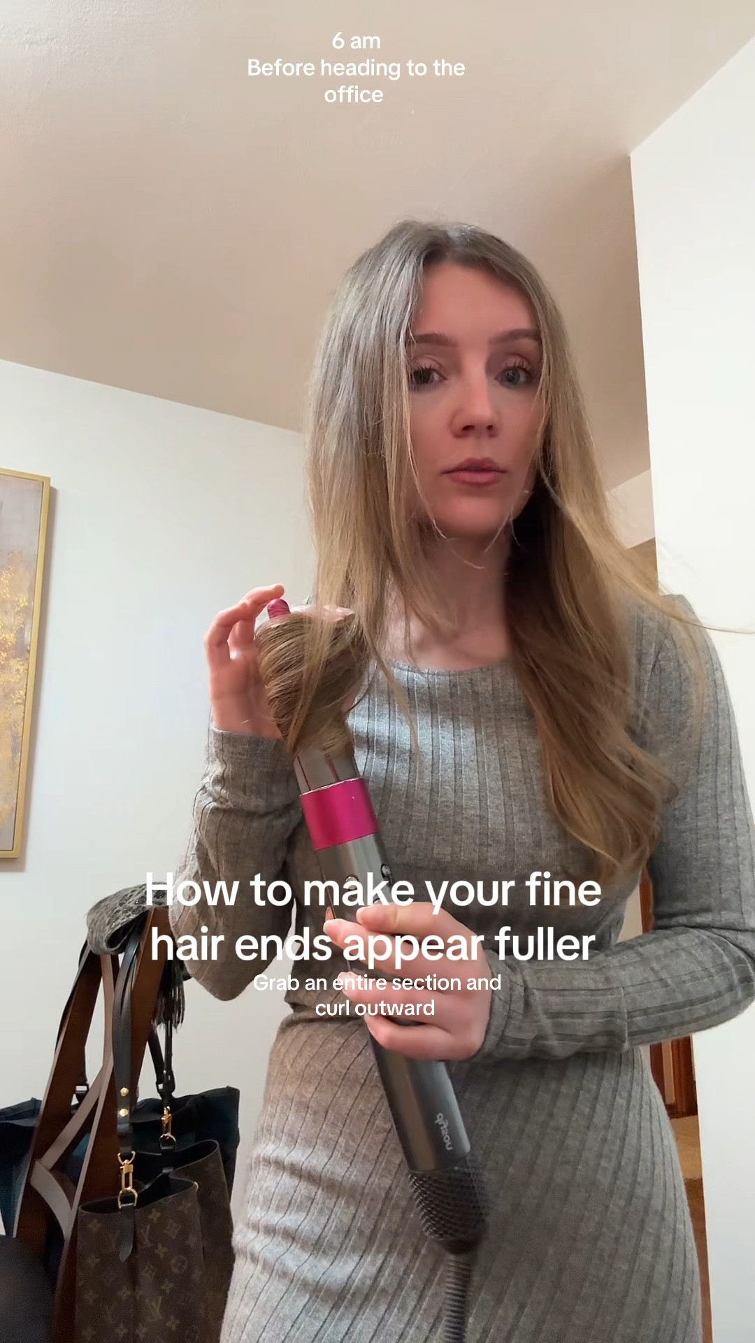 Hair hack for fine hair and dress is from Talbots! 

#LTKootd #LTKBeauty #LTKgrwm