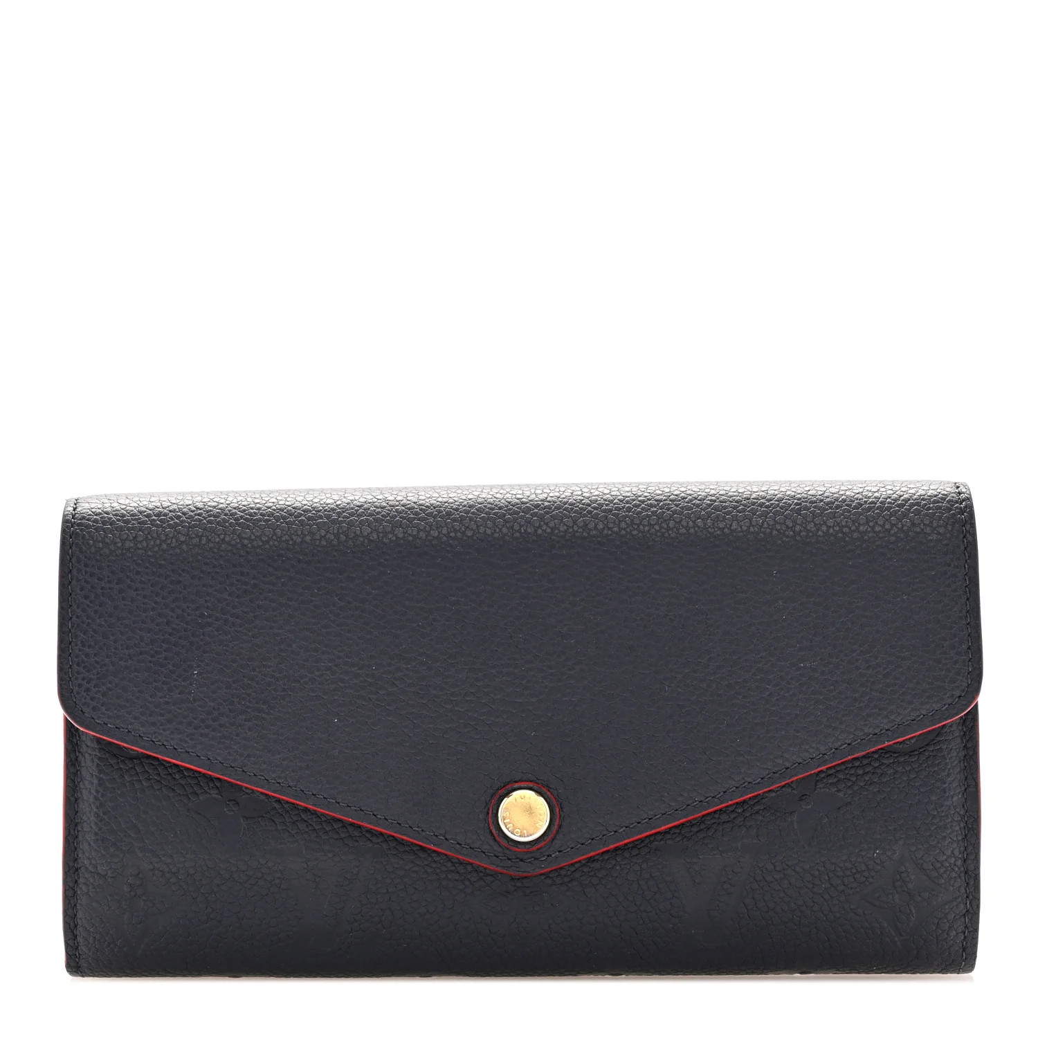 Louis Vuitton Empreinte Sarah Wallet NM Marine Rouge 1632782 | FASHIONPHILE (US)