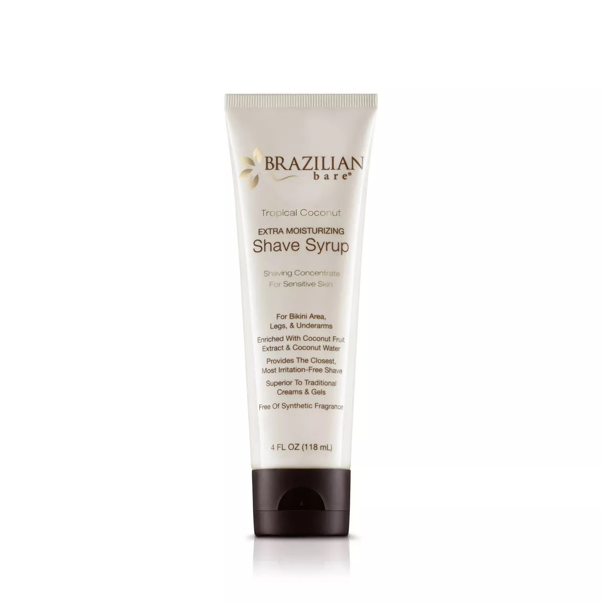 Brazilian Bare Tropical Coconut Extra Moisturizing Shave Syrup - 4 fl oz | Target