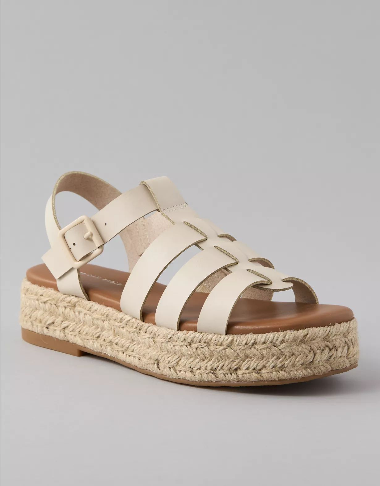AE Vegan Leather Fisherman Sandal | American Eagle Outfitters (US & CA)