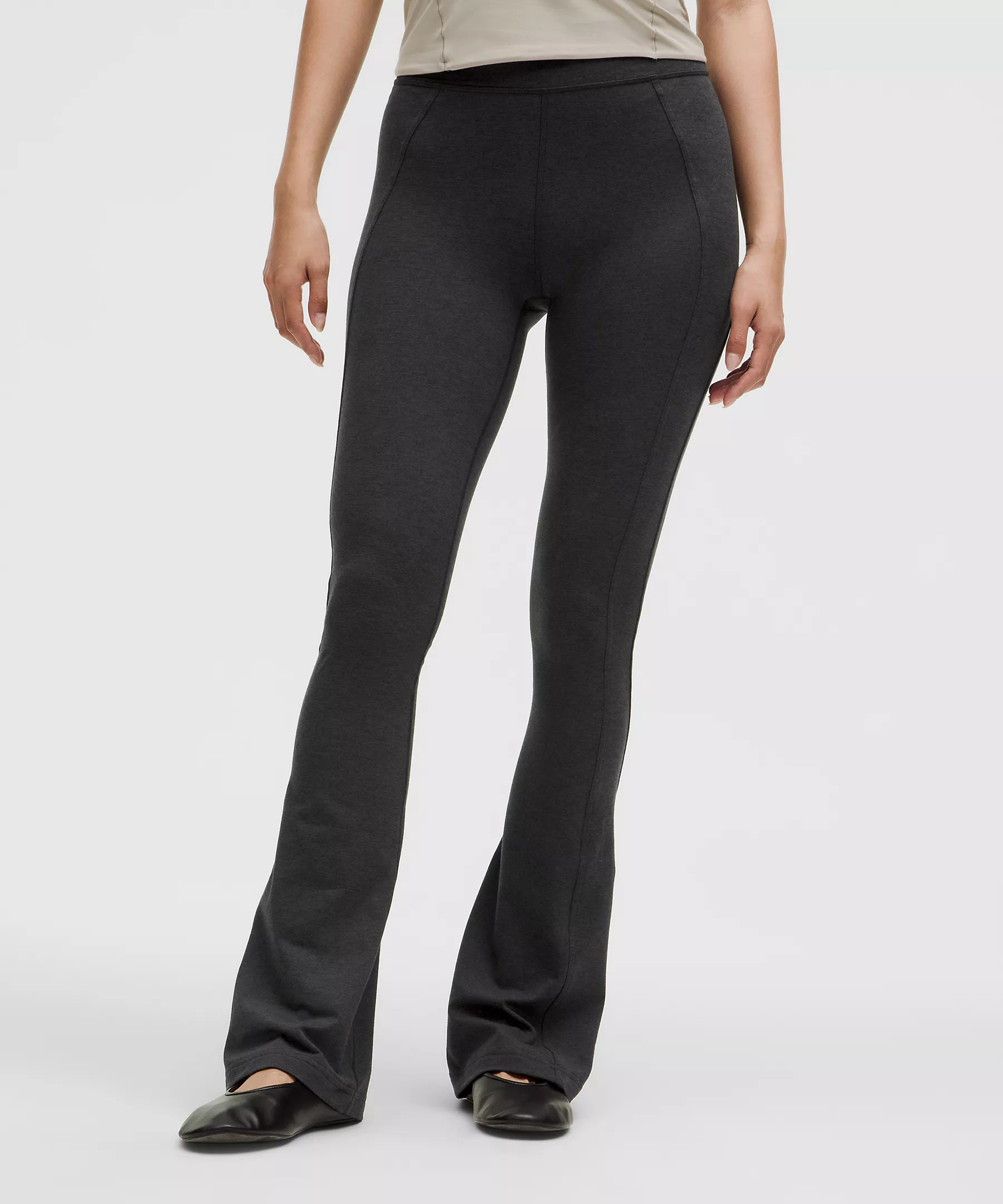 Softy Suedey Split-Hem High-Rise Mini-Flare Pant | Lululemon (US)