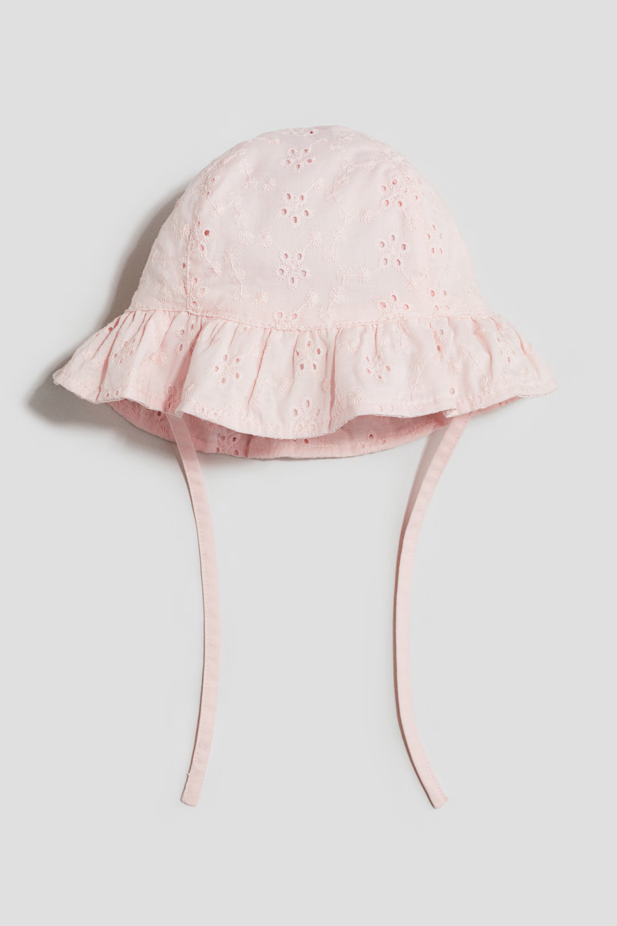 Eyelet-Embroidered Cotton Sun Hat | H&M (US + CA)